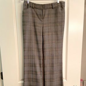 Plaid work pants